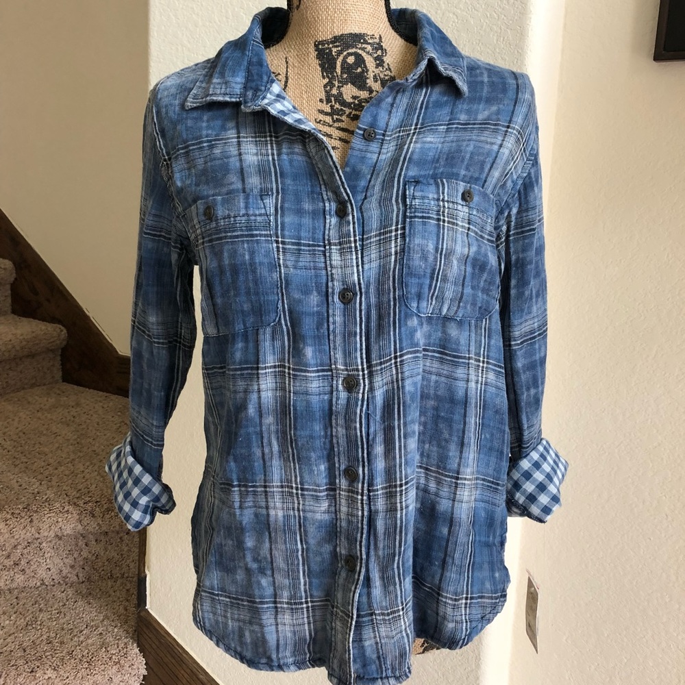 Plaid Long Sleeve Shirt